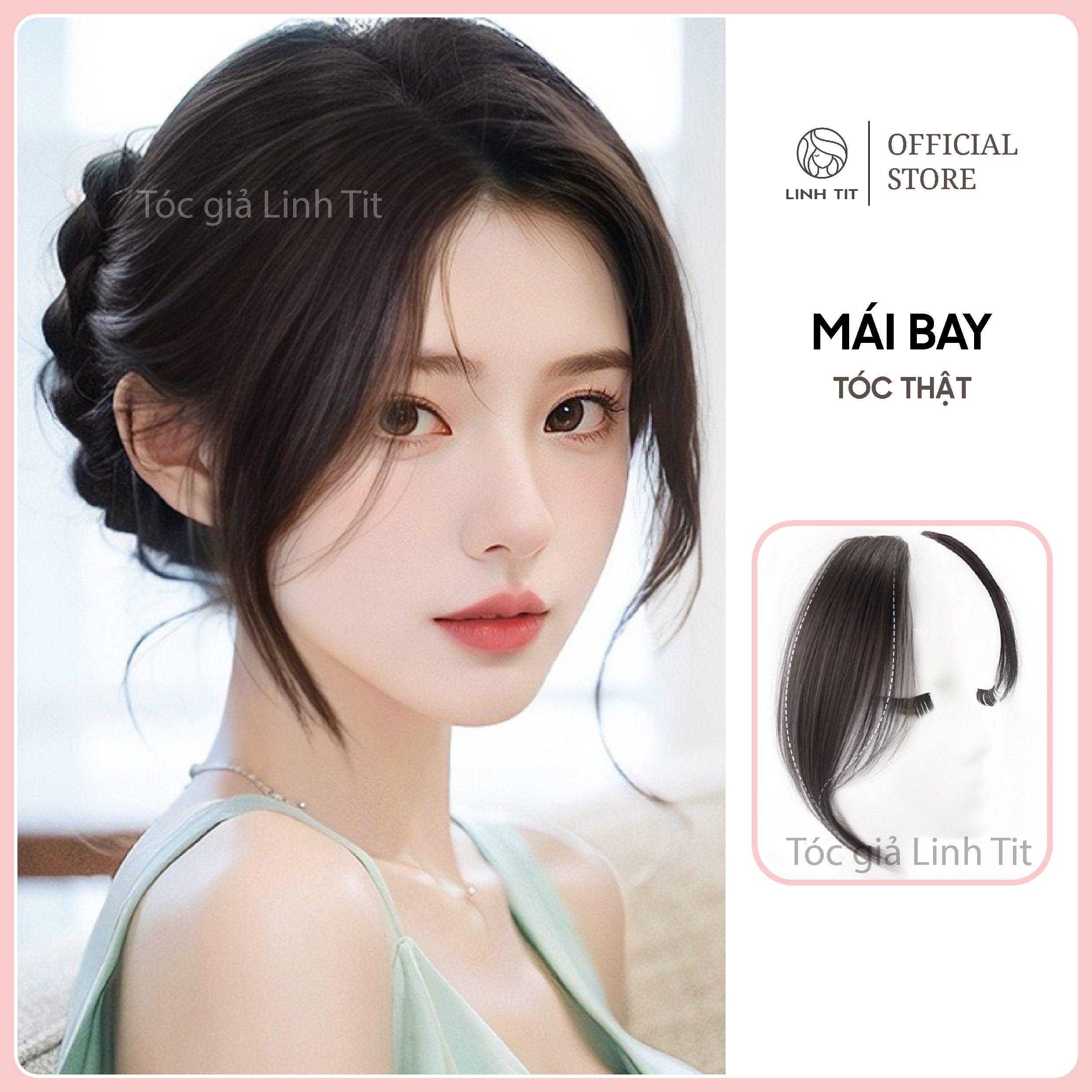 Mái bay tóc thật